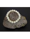 Bracelet quartz rutile pierres boules 10 mm