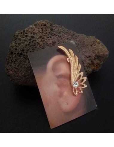 Bijou d'oreilles ailes de cygnes fantaisie