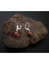 Boucles d'oreilles oeil de boeuf boules 10 mm