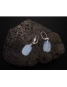 Boucles d'oreilles pierre opale