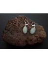 Boucles d'oreilles aventurine pierre tambour