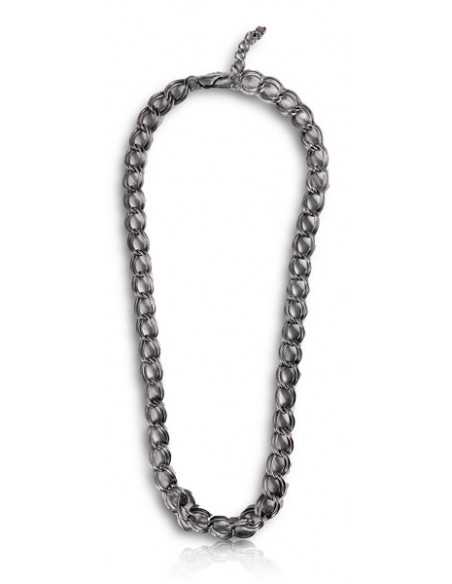 Collier grosse maille souple tendance