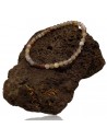 Bracelet agate Botswana pierres boules 4 mm