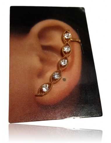 Bijou d'oreilles farandole de strass