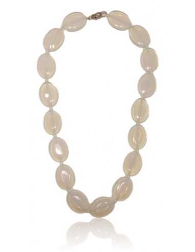 Collier opale pierres ovales