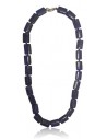 Collier lapis-lazuli rectangles