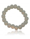 Bracelet opale pierres boules 10 mm