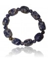 Bracelet sodalite pierres cubiques & boules