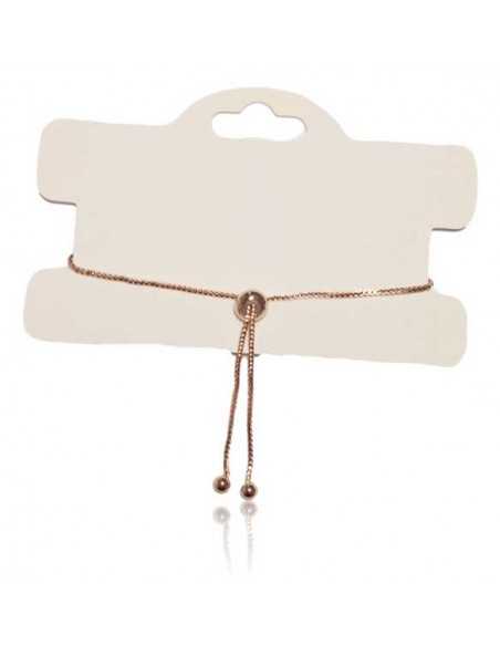Bracelet fin décoré de perles strass