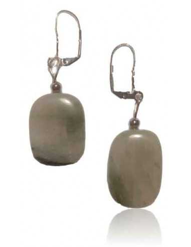 B.O pierre agate grise rectangles