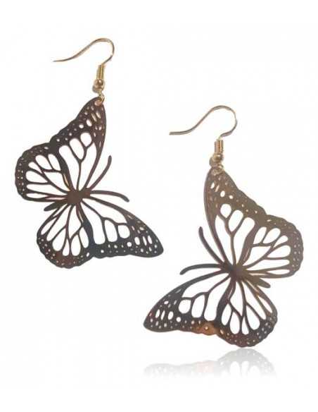 B.O fantaisie motif papillon pendantes