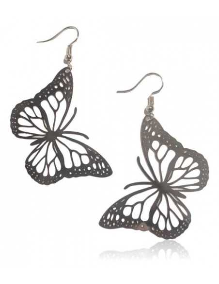 B.O fantaisie motif papillon pendantes
