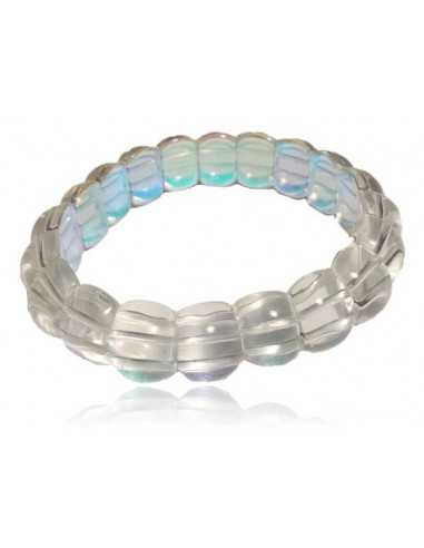 Bracelet pierre opale perles arrondies