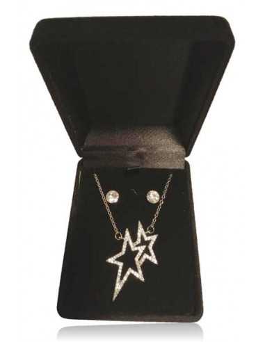 Parure en coffret double étoiles design et B.O