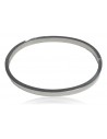Bracelet jonc acier inoxydable sans motifs