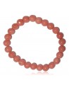 Bracelet corail de bambou pierres boules 8 mm