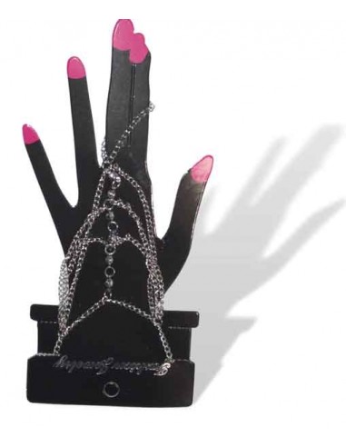 Bijou de main multichaines et strass