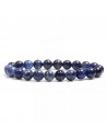 Bracelet sodalite pierres boules 8 mm