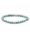 Bracelet amazonite pierres boules 6 mm