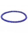 Bracelet lapis-lazuli boules 4 mm