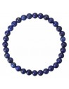 Bracelet lapis lazulli pierres boules 6 mm