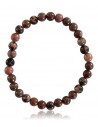 Bracelet rhodonite pierres boules 6 mm