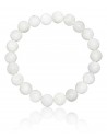 Bracelet pierre de lune haute qualité boules 8 mm