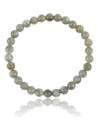 Bracelet labradorite pierres boules 6 mm