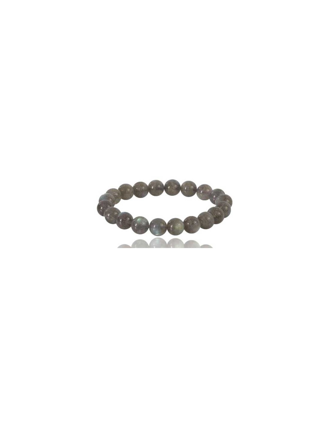 Bracelet Labradorite - Pierres boules 8mm