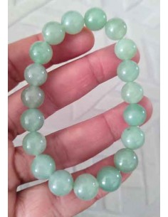 Bracelet aventurine pierres boules 10 mm