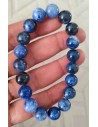 Bracelet sodalite pierre naturelle boules 10 mm