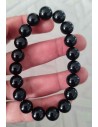 Bracelet onyx pierre naturelle boules 10 mm