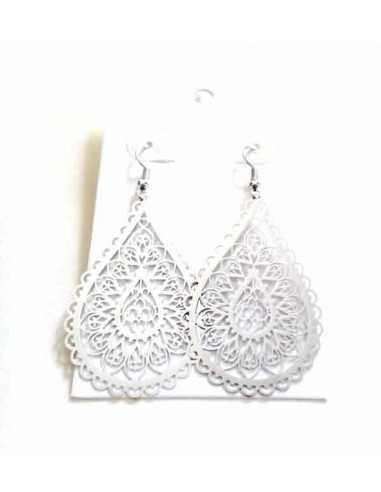 Boucles d'oreilles orientales indiennes 5 cm